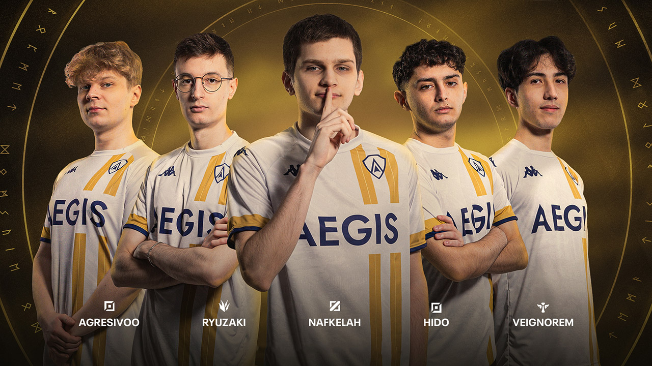 Esport : AEGIS dévoile sa nouvelle équipe pour la LFL en 2024