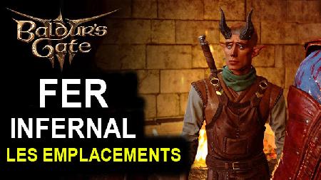 Baldur's Gate 3: Les emplacements où trouver du fer infernal 