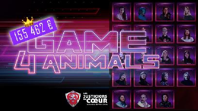 Game 4 Animals : 155 462 € récoltés par les streamers