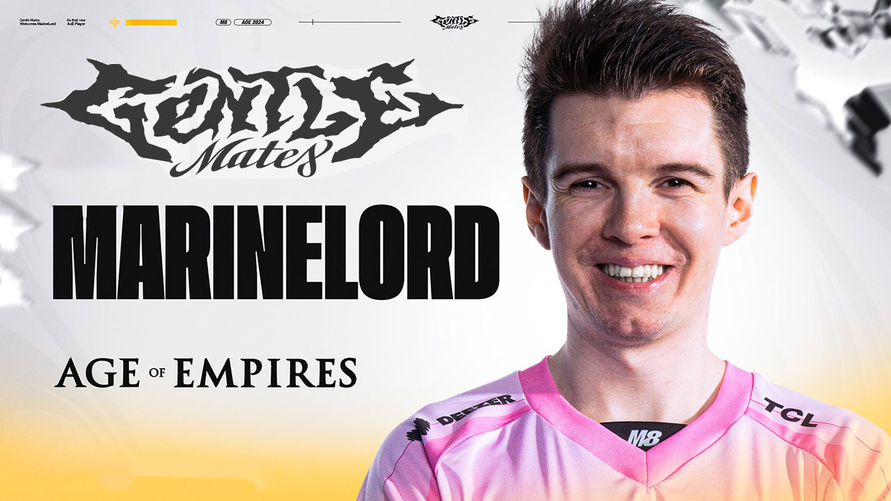 Gentle Mates recrute MarineLorD, un joueur français sur Age of Empires IV