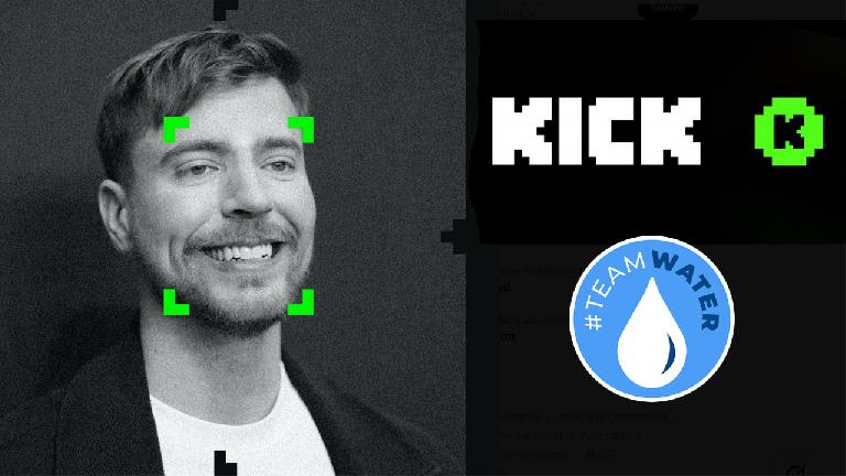 Kick : MrBeast lève 12 M $ pour TeamWater avec xQc et Adin Ross
