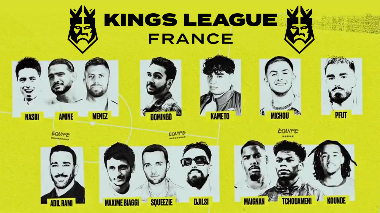 La Kings League débarque en France : Aminematue officialise le projet