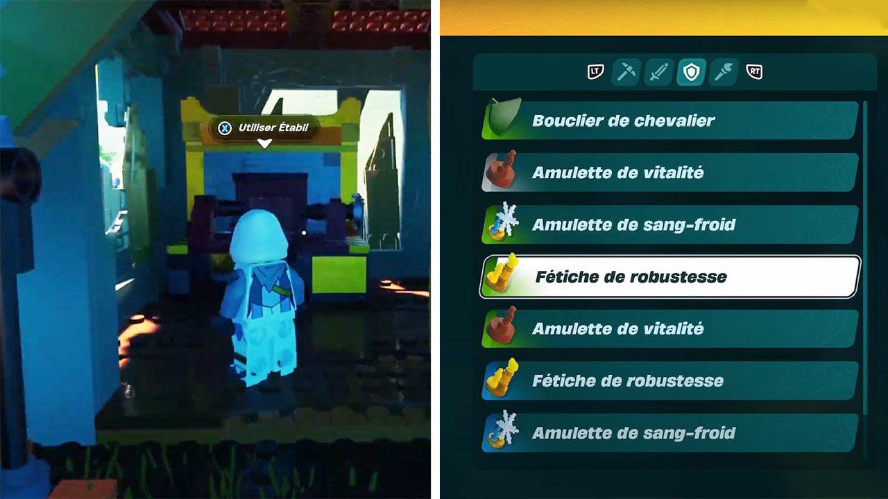 LEGO Fortnite : Comment débloquer les Amulettes & Fétiches