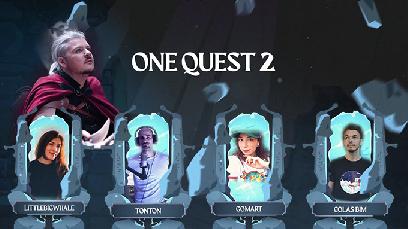 One Quest 2 : JDR du streamer Alphacast en tant que Maître du jeu