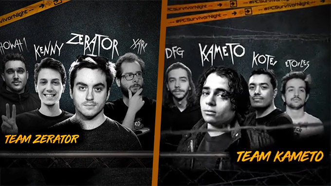 PC Survivor Night : Battlefield 2042 & Escape Game entre 8 streamers