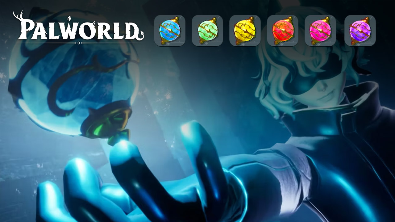 Palworld : Comment créer toutes les Sphères Pal