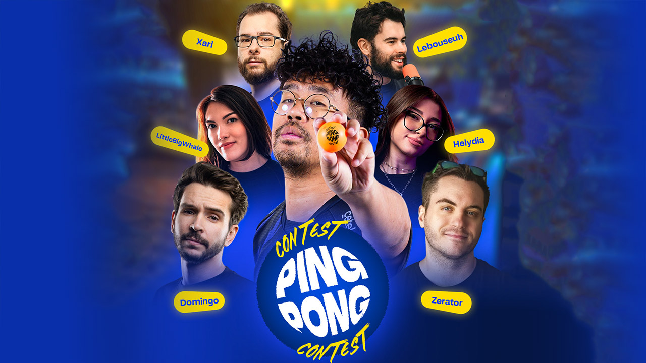 Ping Pong Contest : 16 streamers Twitch s