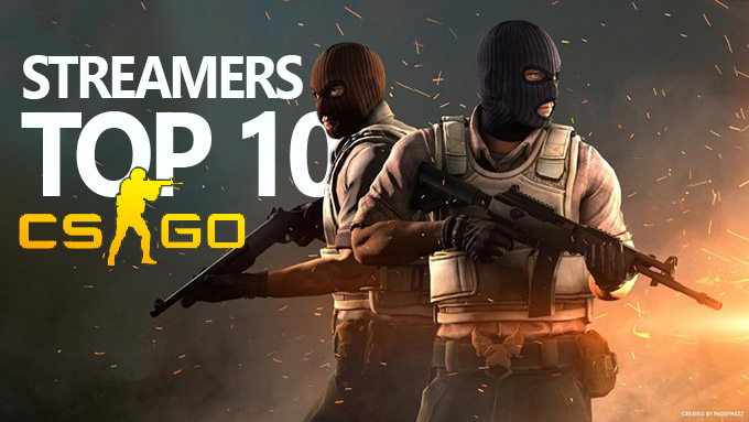 Top 10 des Chaînes francophones « Counter Strike » sur Twitch