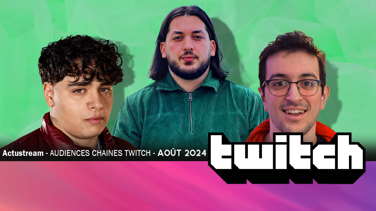 Twitch : Top 20 des streamers les plus regardés (Août 2024)