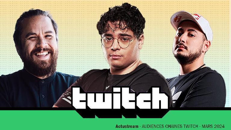 Twitch : Top 20 des streamers français les plus regardés (Mars 2024)