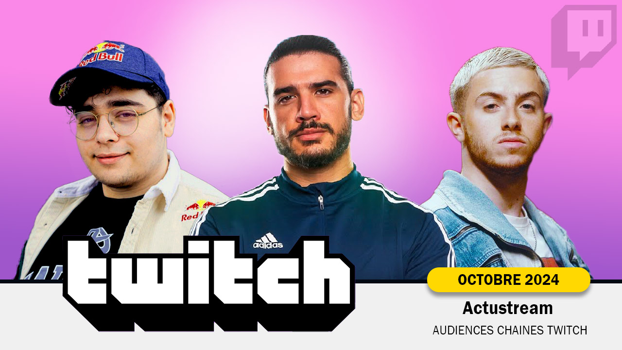 Audiences Twitch : Top 20 des streamers les plus regardés (Octobre 2024)