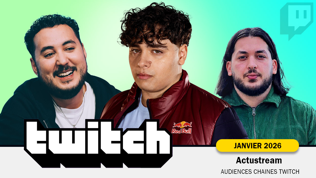 Classement Twitch : Audiences Top 20 Streamers francophones (Janvier 2026)