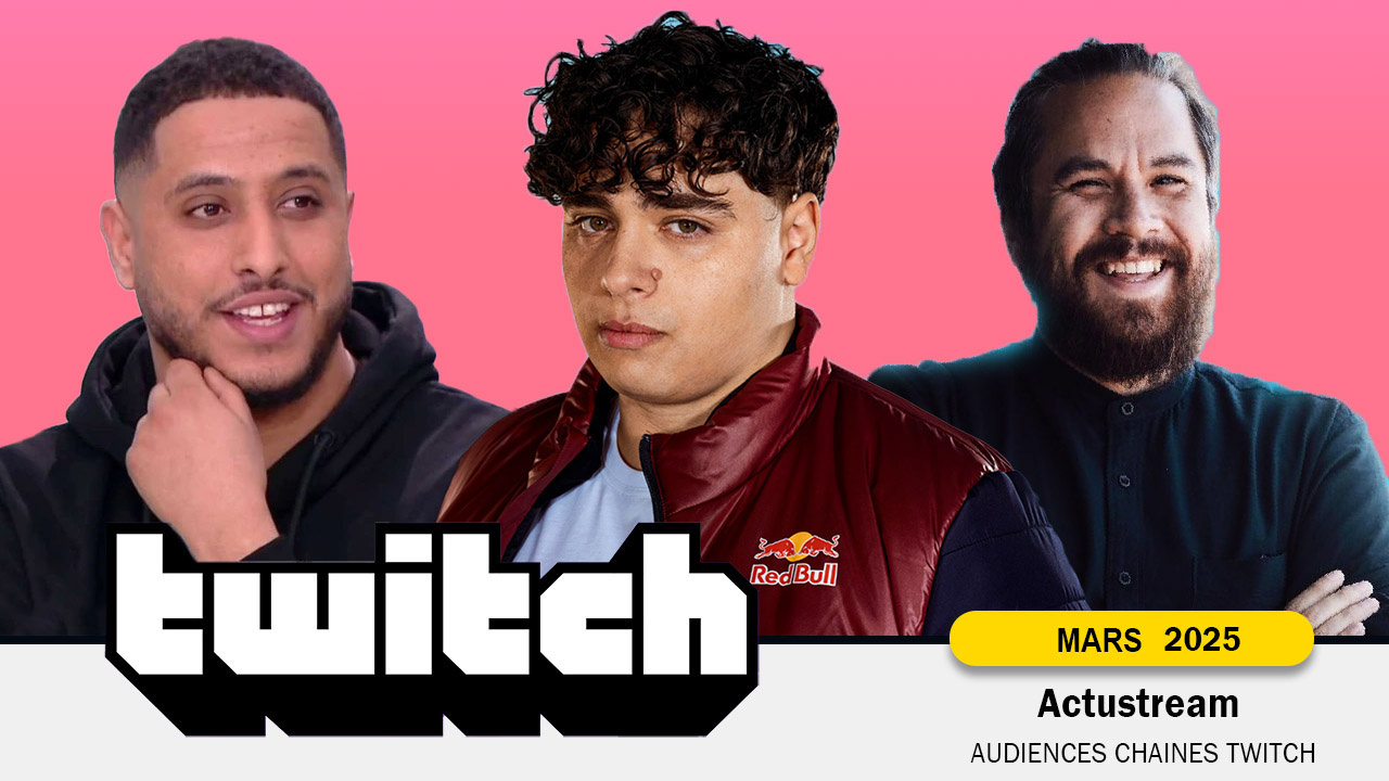 Classement Twitch : Top des audiences et Streamers (Mars 2025)