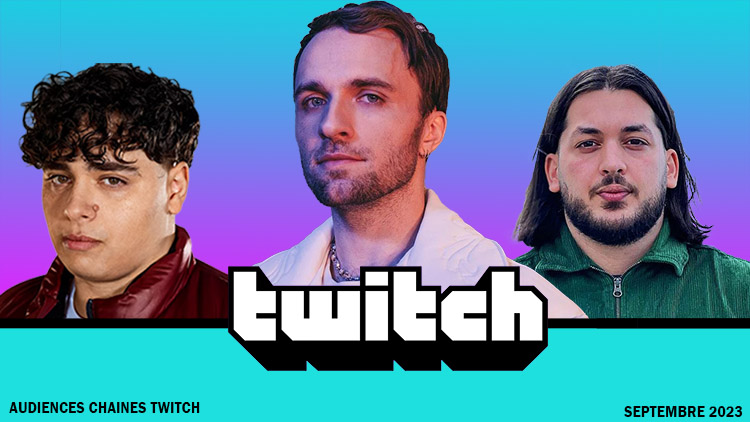 Twitch : Top 20 des streamers les plus regardés (Septembre 2023)