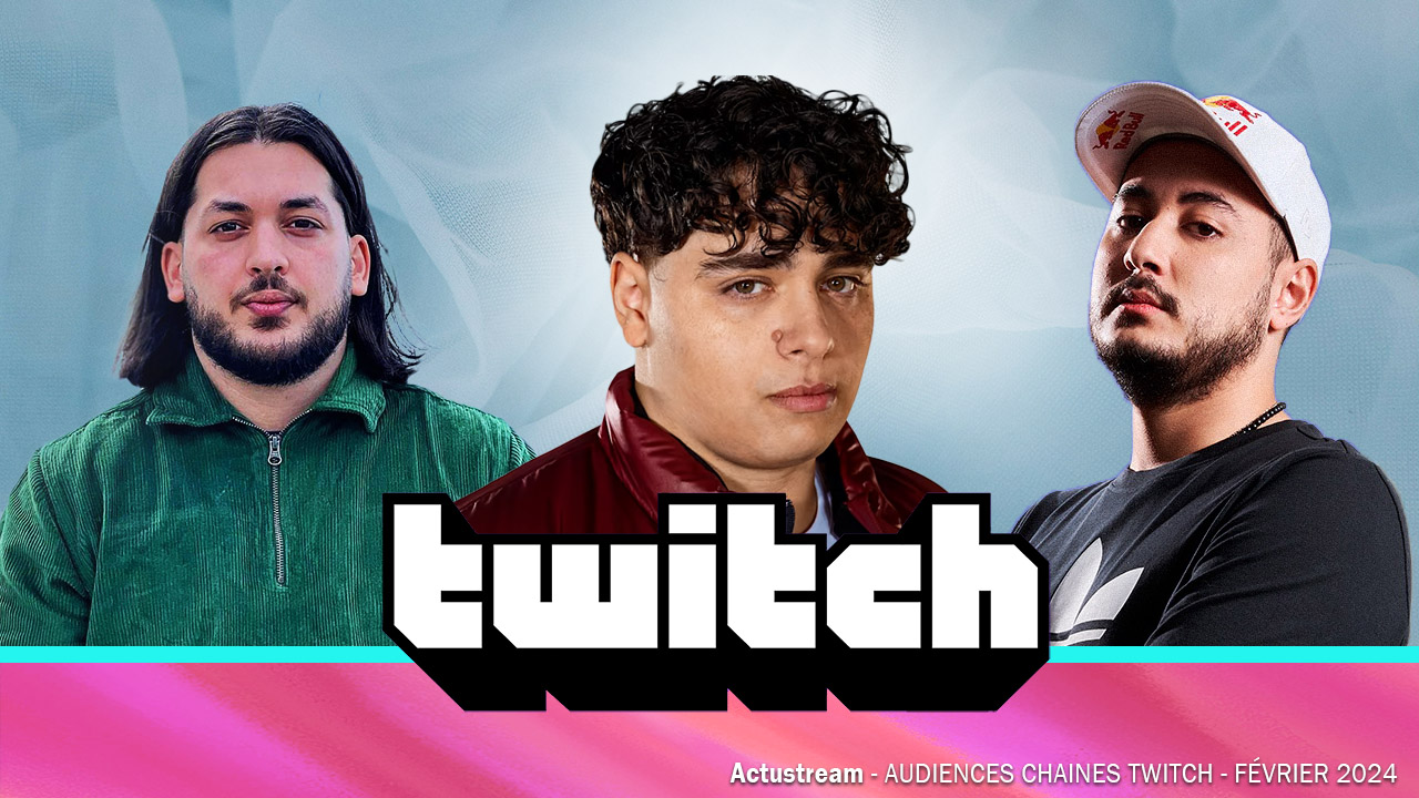 Twitch : Top 20 des streamers français les plus regardés (Février 2024)