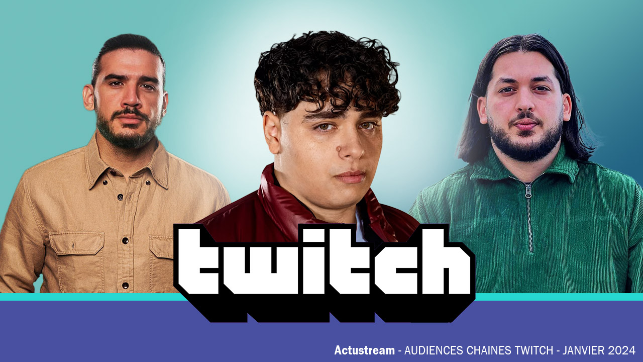Twitch : Top 20 des streamers français les plus regardés (Janvier 2024)