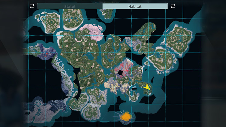 Emplacement et Habitat Elphidran