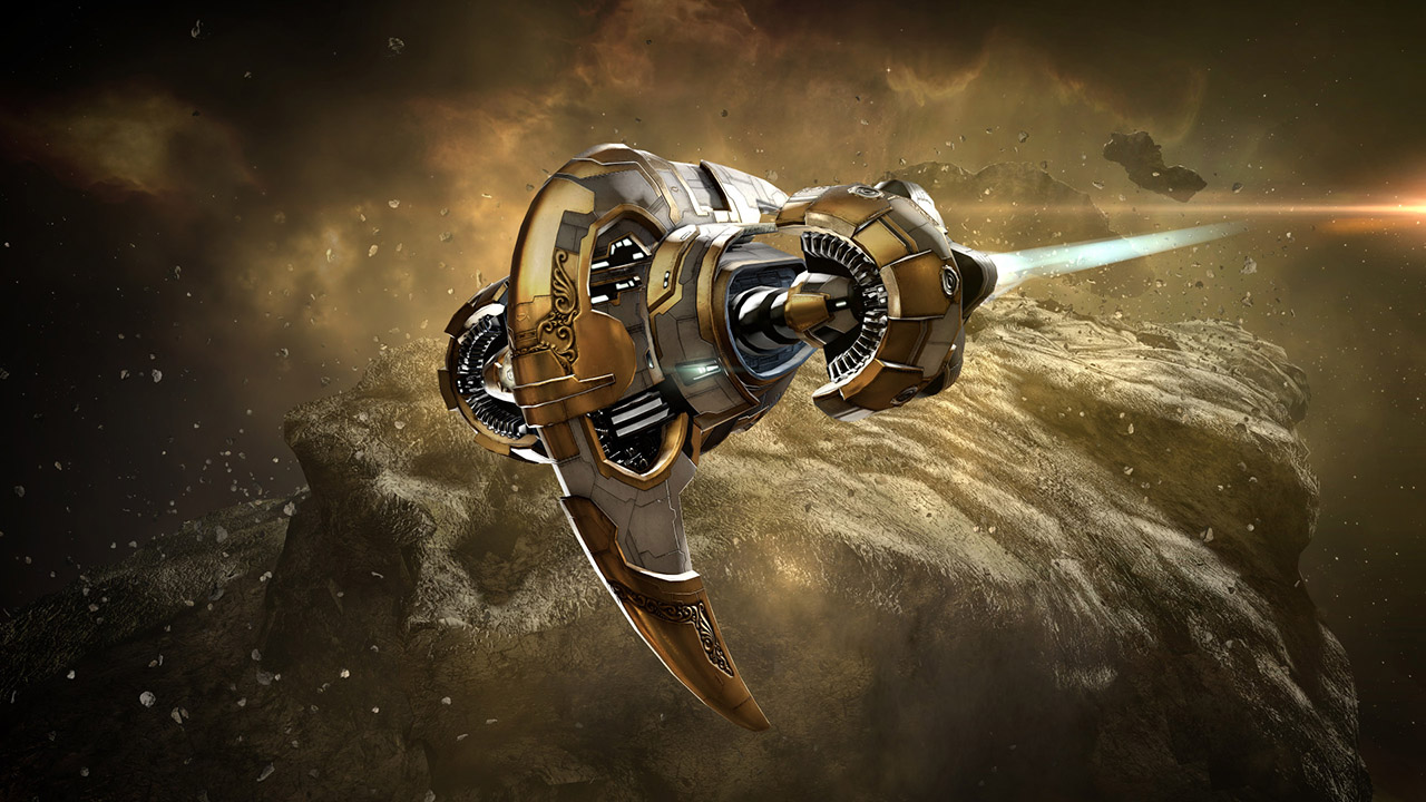 Navire Gold Magnate dans le jeu Eve Online
