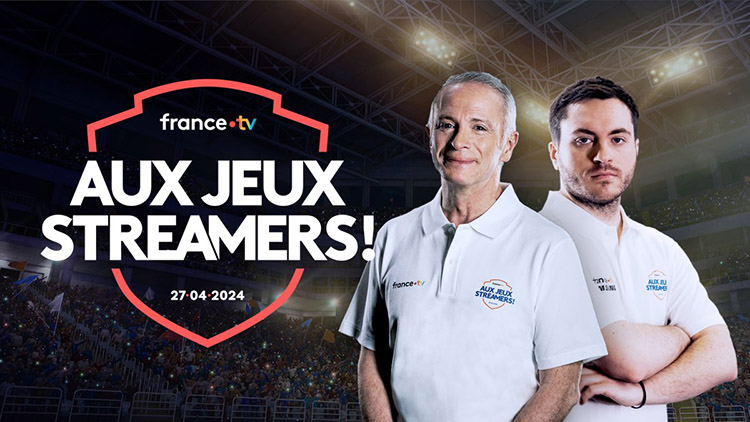 Présentateurs de l'émission Aux Jeux Streamers