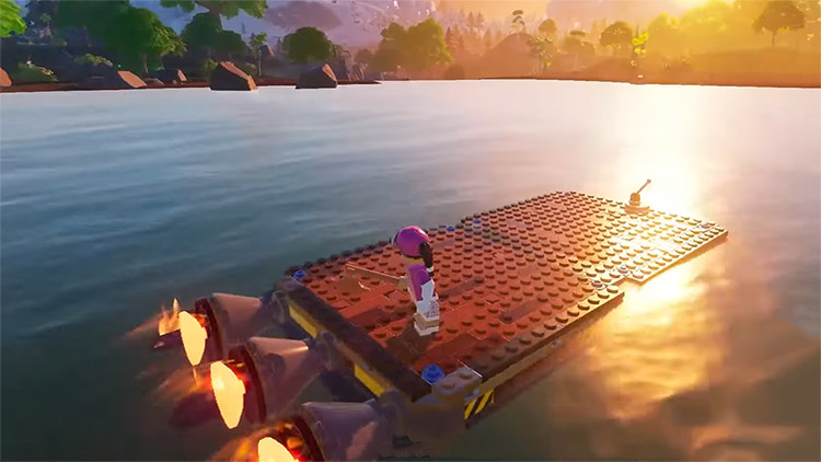 Fabriquer Bateau - Lego Fortnite