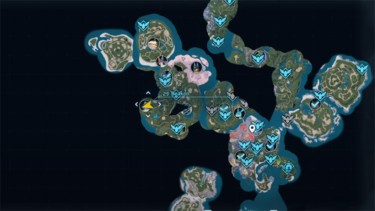 Emplacement Beakon Alpha Boss