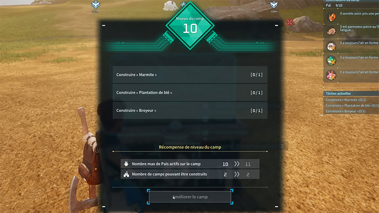 Boîte à Pals dans Palworld