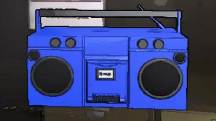 Les bons objets de Lethal Company (boombox)