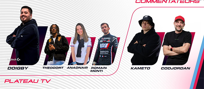 Commentateurs du Grand Prix Explorer