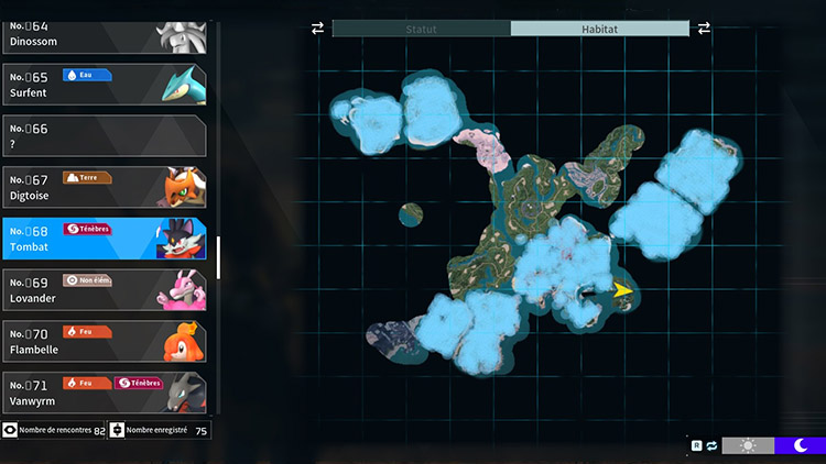 Emplacement Digtoise Palworld