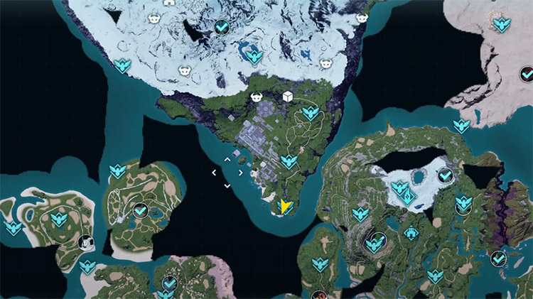 Où trouver Suzaku Aqua dans Palworld