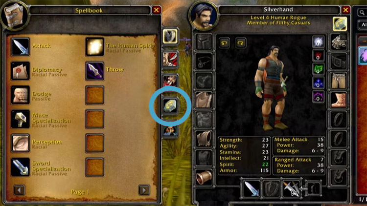 Menu des runes - WoW Classic SoD