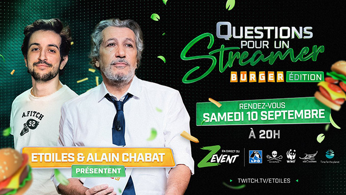 Question pour un Streamer avec Alain Chabat (Burger Édition)