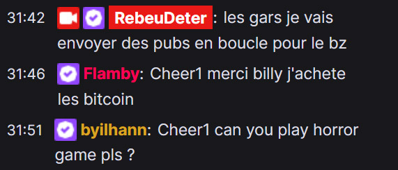 Reactions streamers hack billy Twitch