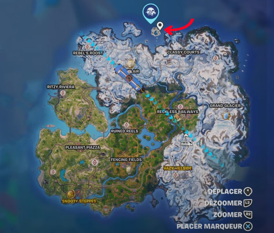 Hiver Ville Fortnite