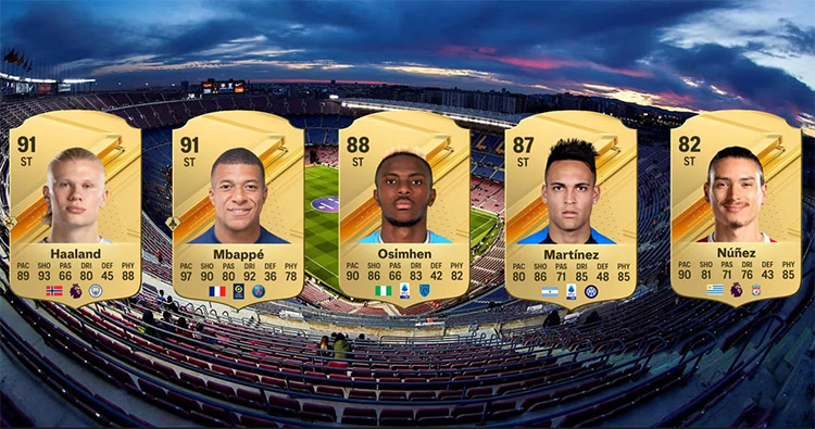 FC 24 : Meilleurs attaquants mode Carrière