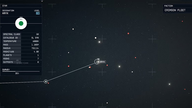 Emplacement la Clé - Starfield