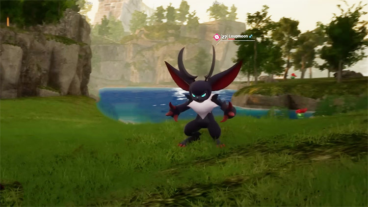 Capture de Loupmoon Palworld