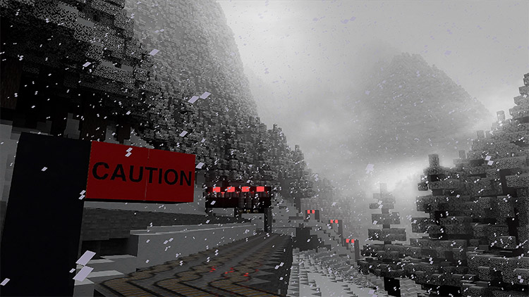 Route Montagne Minecraft 