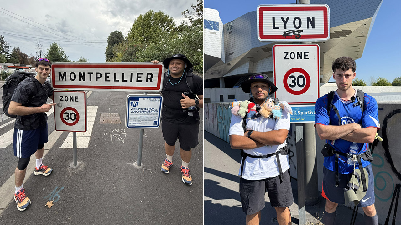 Nicotine et Byilhan marchent en live sur Twitch pour rejoindre Paris depuis Montpellier