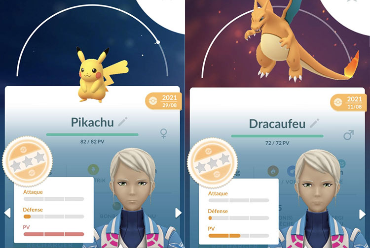 Pokémon 0 étoiles Pokemon GO
