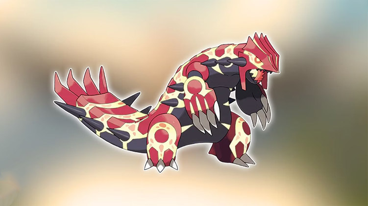 Primo-Groudon Pokémon GO