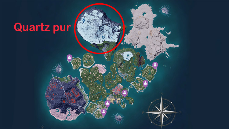 Emplacement Quartz Pur : Où en trouver