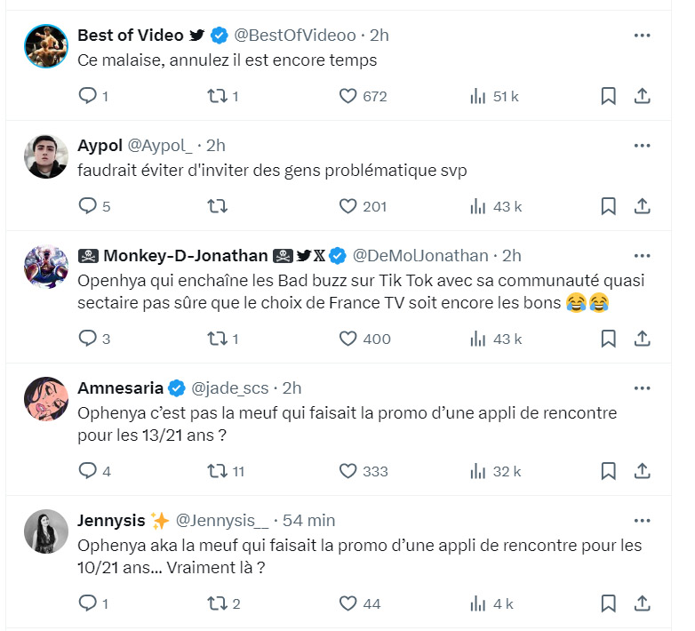 Réactions négatives Aux Jeux Streamers 