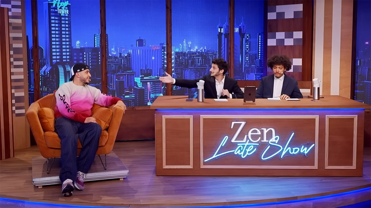 Saison 3 de Zen en plateau avec Soso Maness