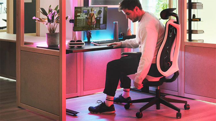 Posture ergonomique contre la fatigue occulaire