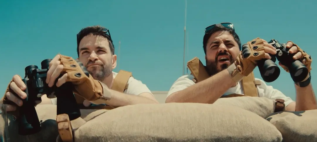 Skyyart et Doigby dans la vidéo le Terminal de Michou