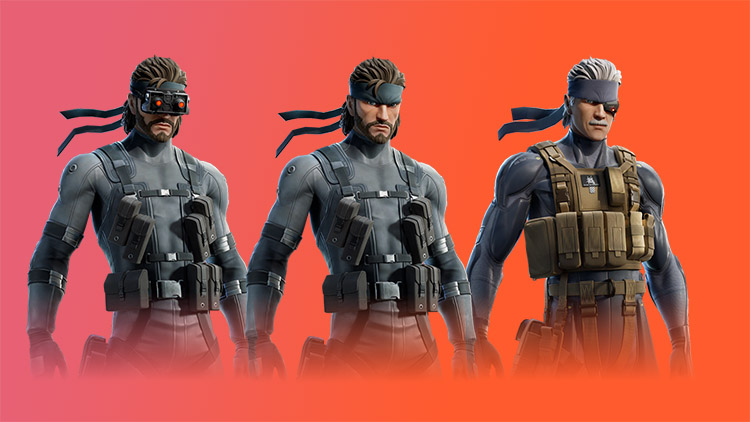 Skins de Solid Snake Fortnite