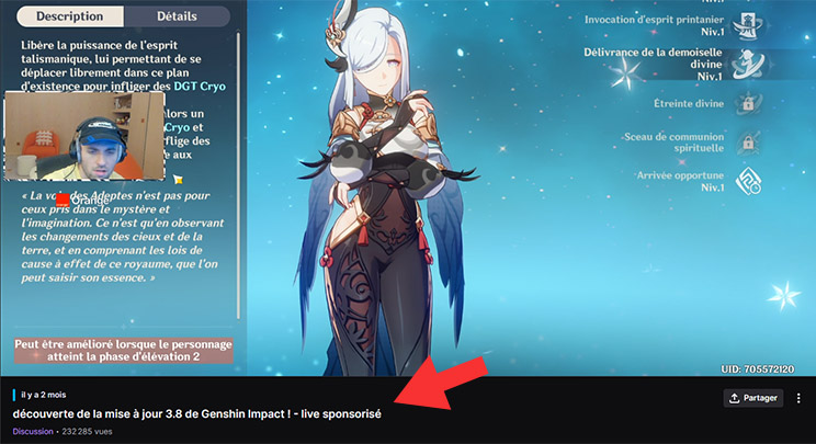 Collaborations commerciales Twitch