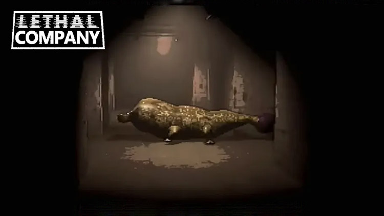 Monstre Spore Lizard -Lethal Company