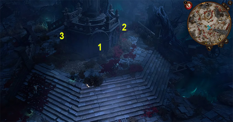 Puzzle Statue de Shar - BG3